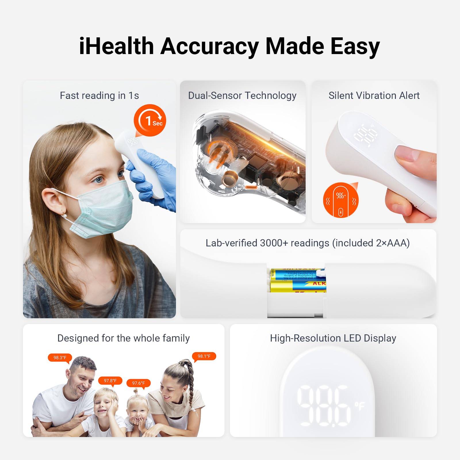 iHealth PT3 suitable for babies, kids, and adults anywhere.