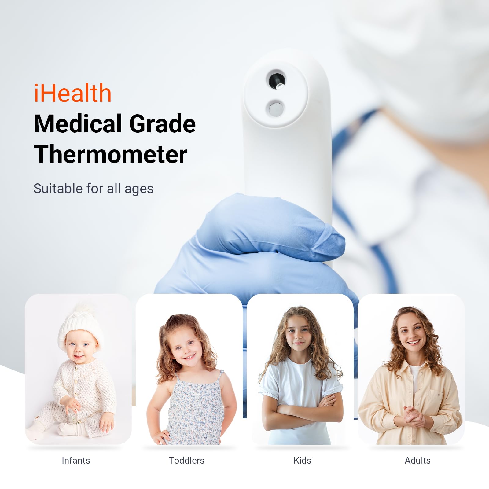 iHealth PT3 gentle vibration confirms measurement without noise.