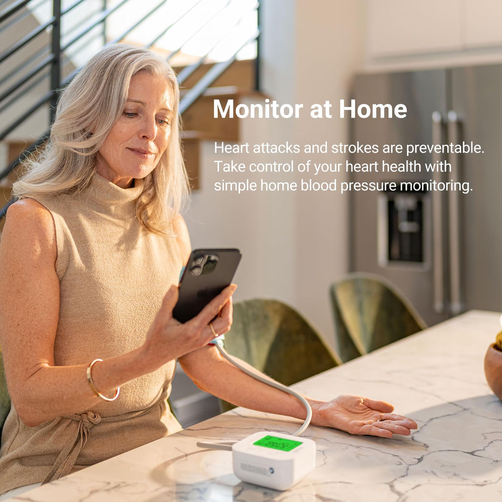 iHealth Track detects heart rhythm disturbances and alerts you