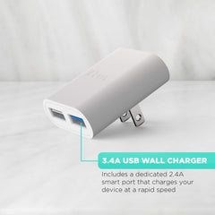iHome foldable prongs travel-friendly compact charger