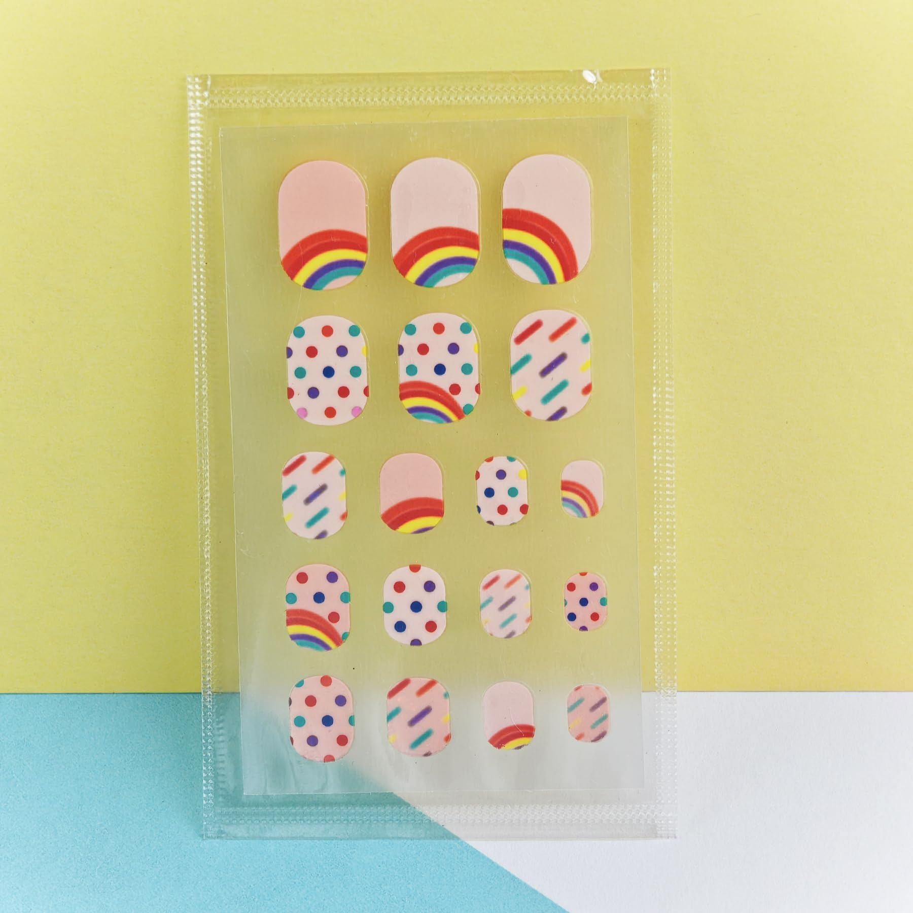 IHUKEIT flower design wraps deliver cute, long-lasting nail art fun.