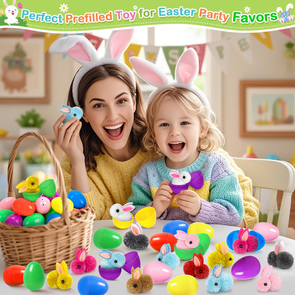 IJIGU 24 colorful eggs ready for hunts and gifts.
