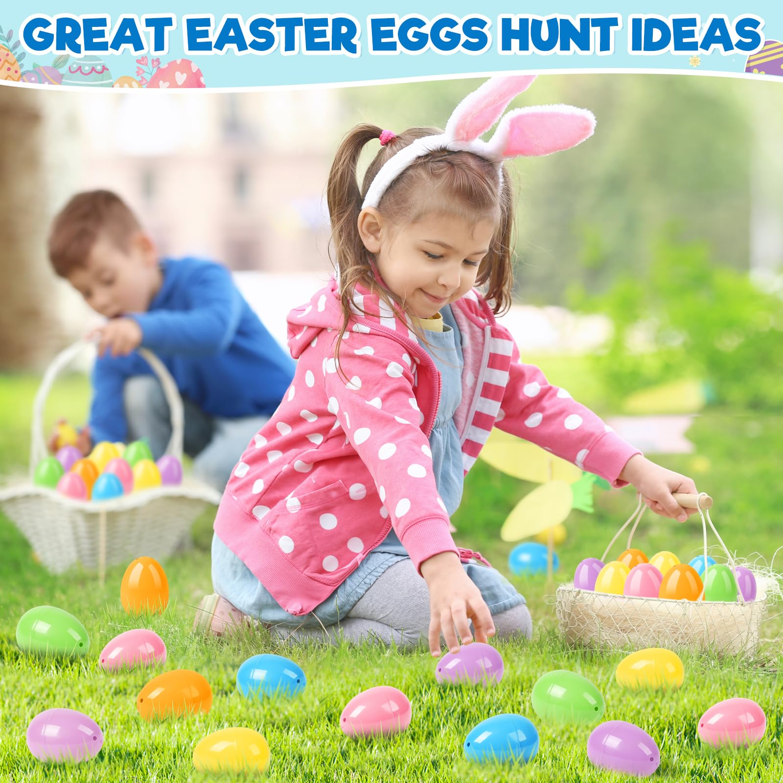 IJIGU eggs make colorful basket stuffers for Easter.