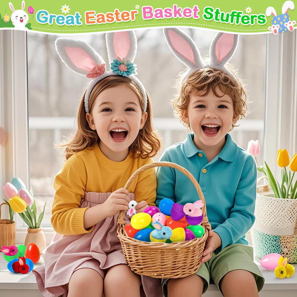 IJIGU eggs use soft fabrics, supporting kid-friendly Easter fun.
