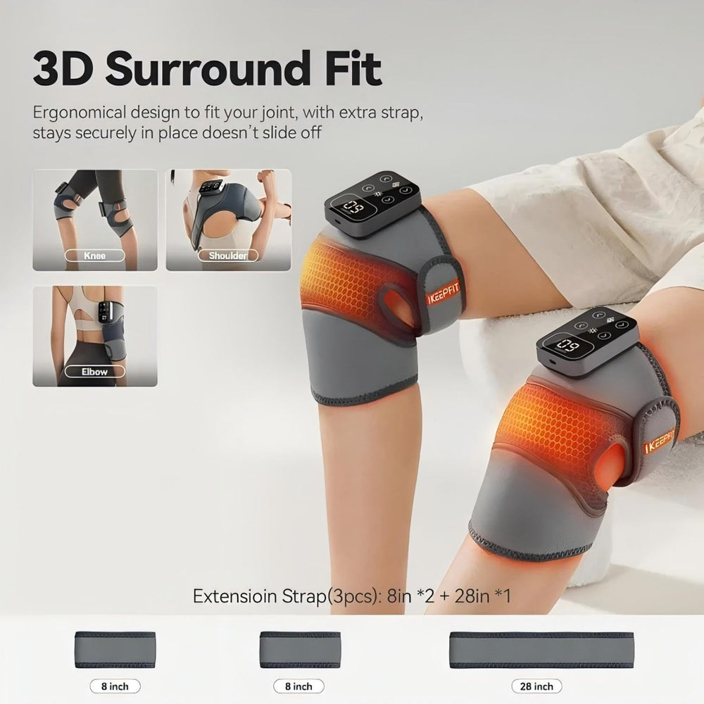 IKEEPFIT soft ergonomic straps ensure comfortable wear.