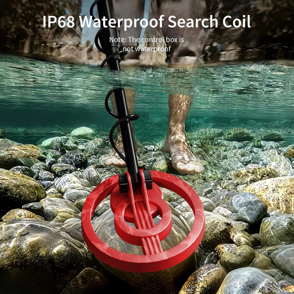IKIU lightweight detector at 2.26 pounds for easy handling