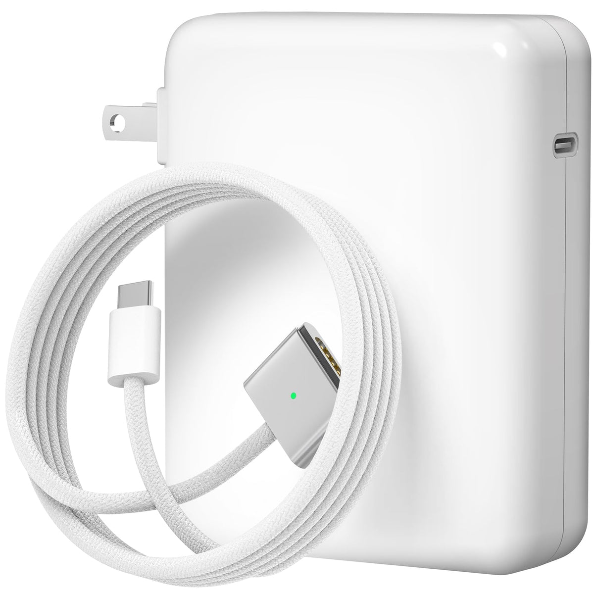 IKNUH 140W charger with MacBook Pro 16 cable for fast top-ups