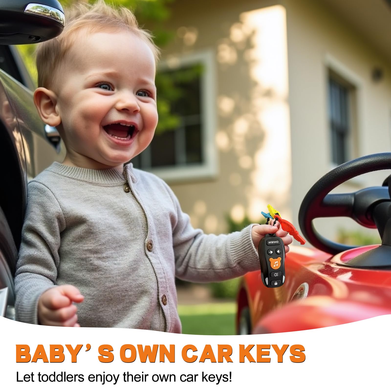 iKOIHO Baby Keys gift-ready set for birthdays or holidays