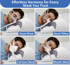 IKSTAR CPAP Pillow orthopedic design promotes better cervical posture.