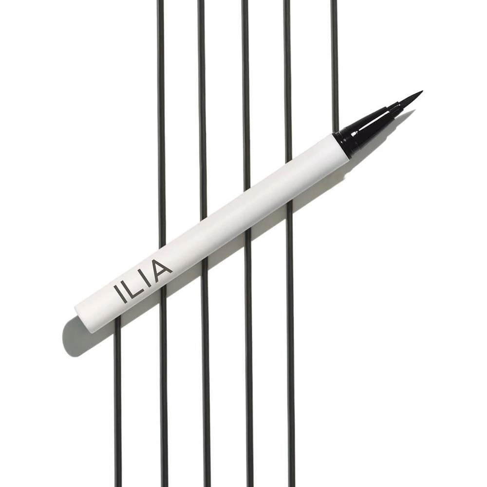 ILIA Clean Line Liquid Liner close-up shows easy application.
