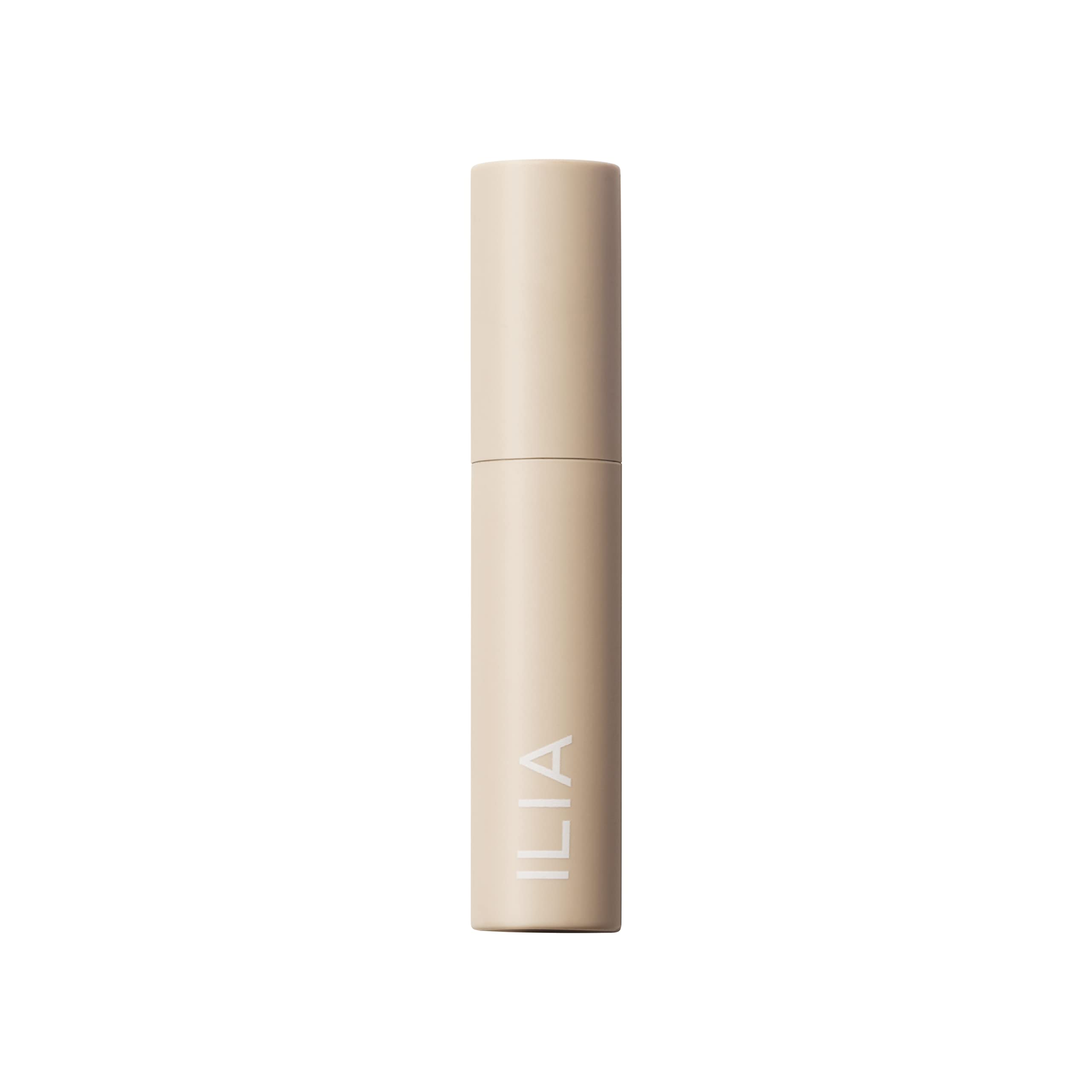 ILIA Fullest mascara worn to achieve smudge-free, healthier-looking lashes
