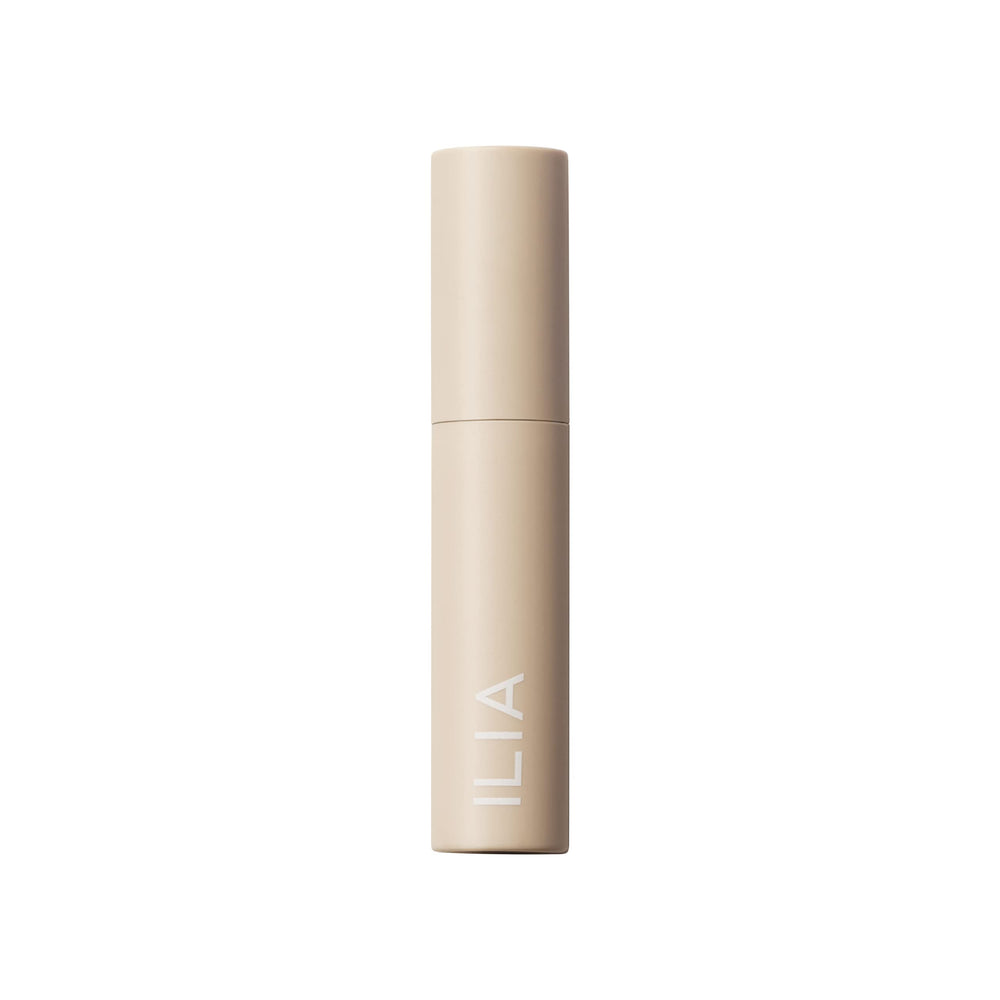 ILIA Fullest mascara worn to achieve smudge-free, healthier-looking lashes