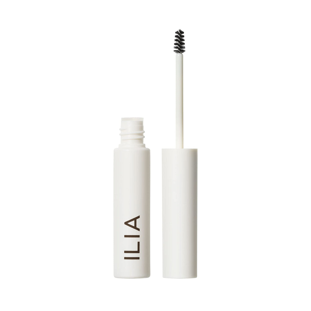 ILIA In Frame Brow Gel packaging for clean, portable makeup.