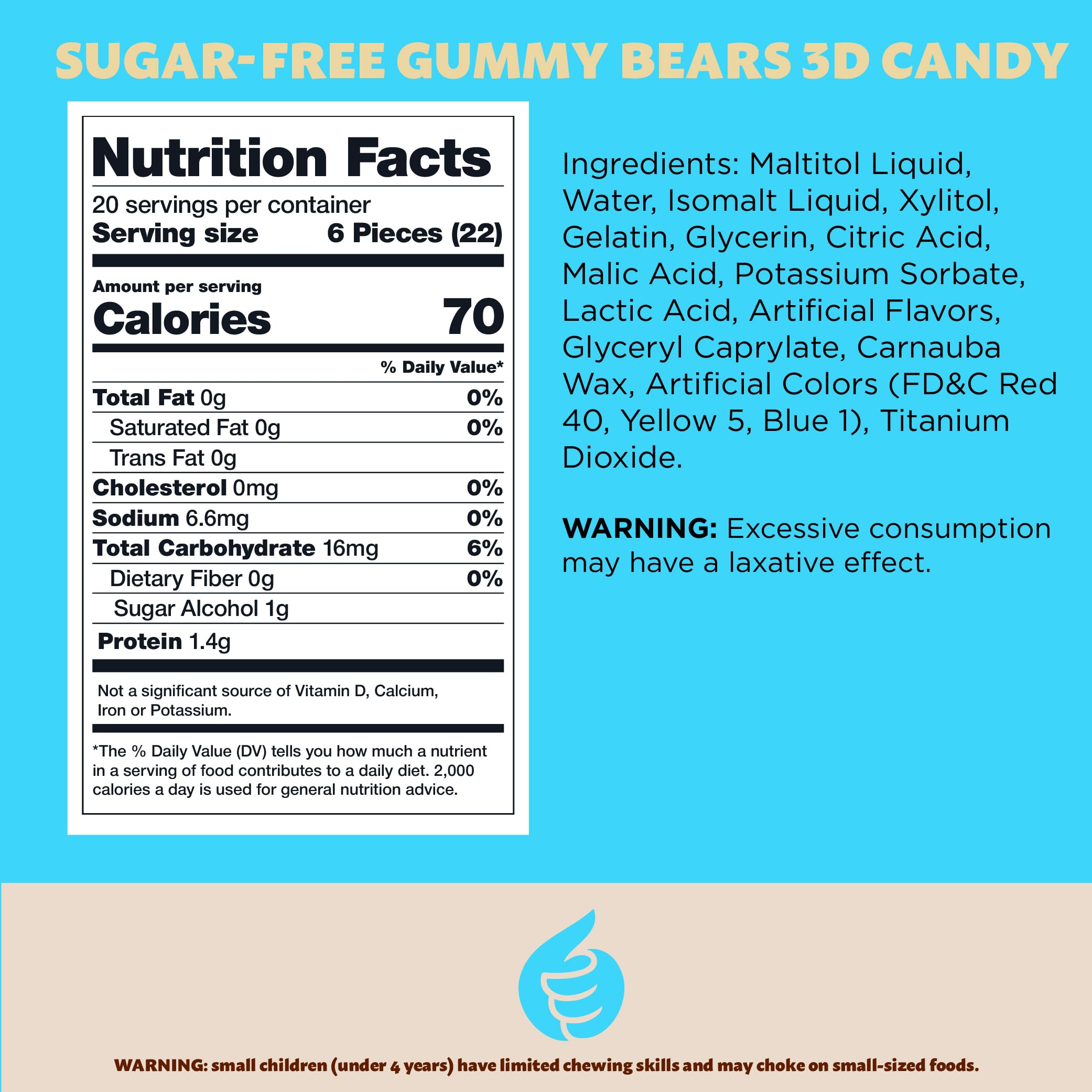 ILIKE! 1 lb bulk bag of sugar-free gummies for budget-friendly sharing