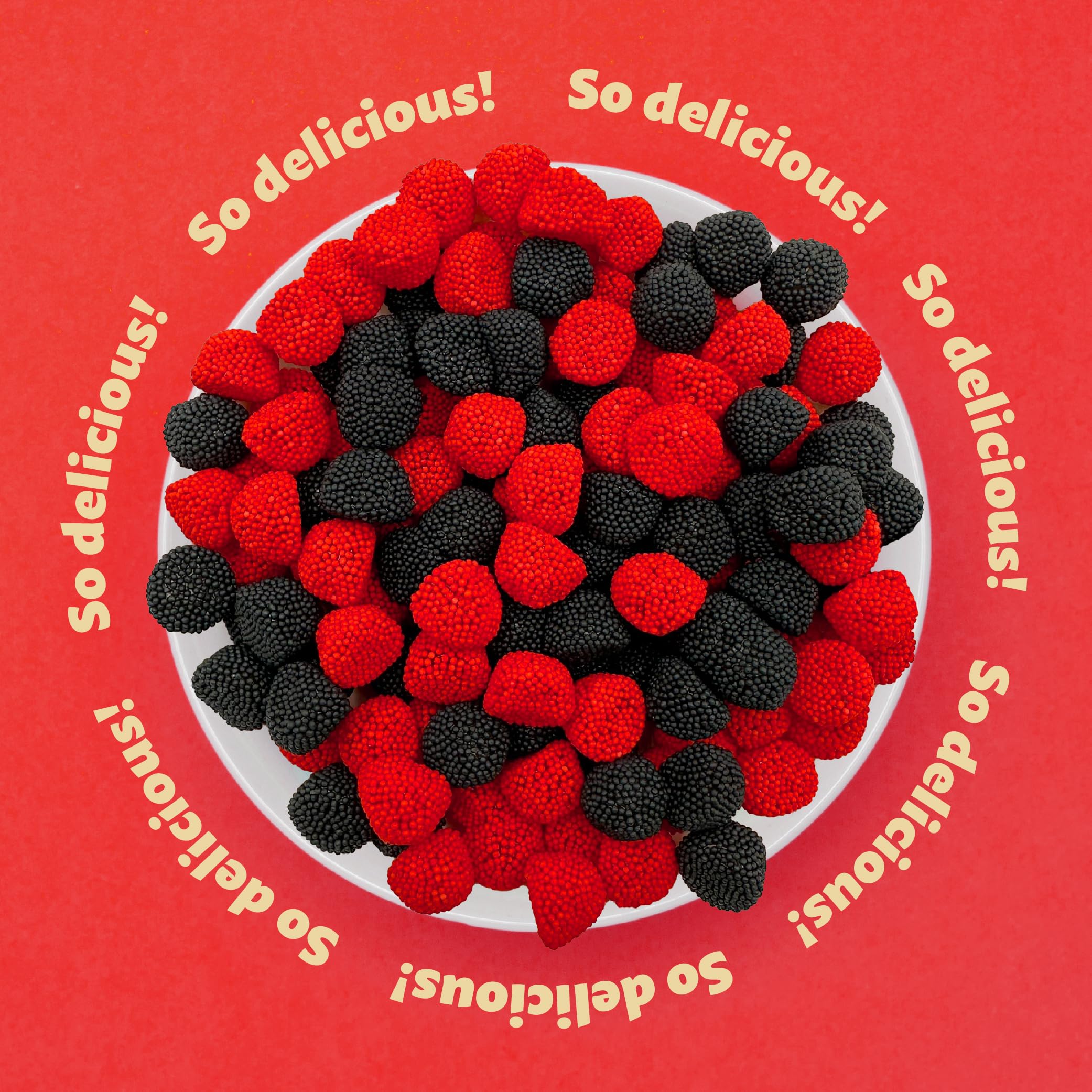 Gifting in gift baskets adds a berry-themed surprise for guests.