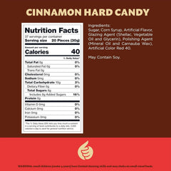 ILIKE! Cinnamon hard candy bites add bold flavor to cookies and cakes.