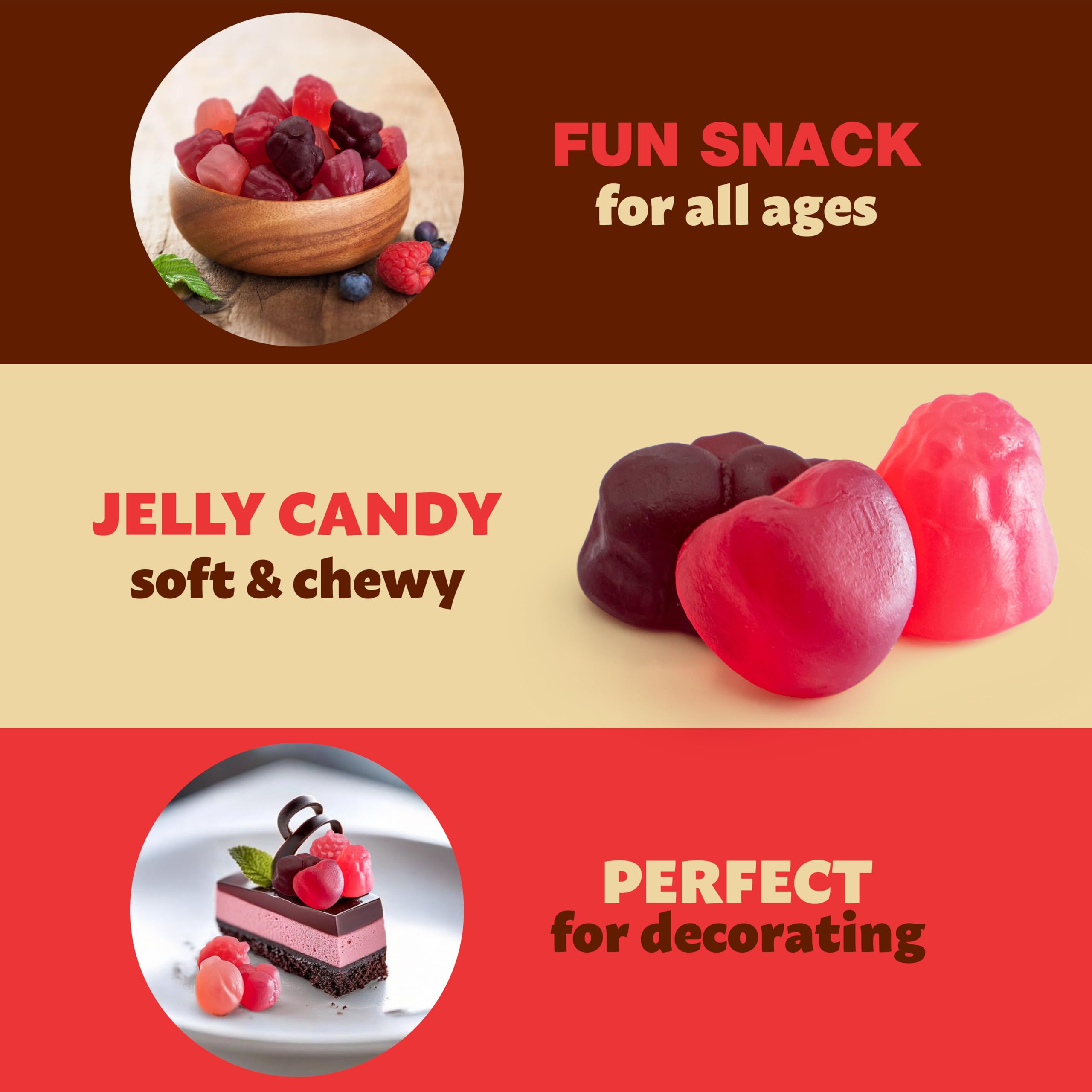 ILIKE dye-free candies use natural colors from fruit ingredients