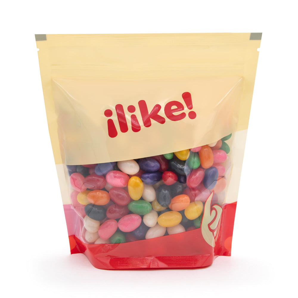 ILIKE! Jelly Beans Easter basket fillers show bright hues heightening party decor.