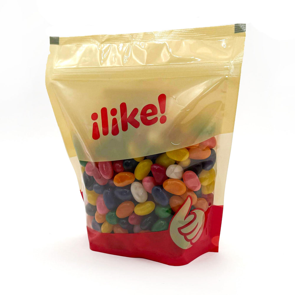 ILIKE! jelly beans snack-ready on the go for quick bites.