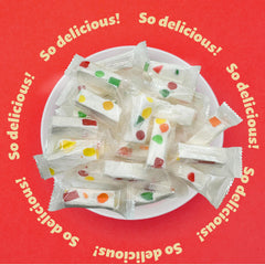ILike Jujube Nougat candy packaging keeps freshness for easy serving.