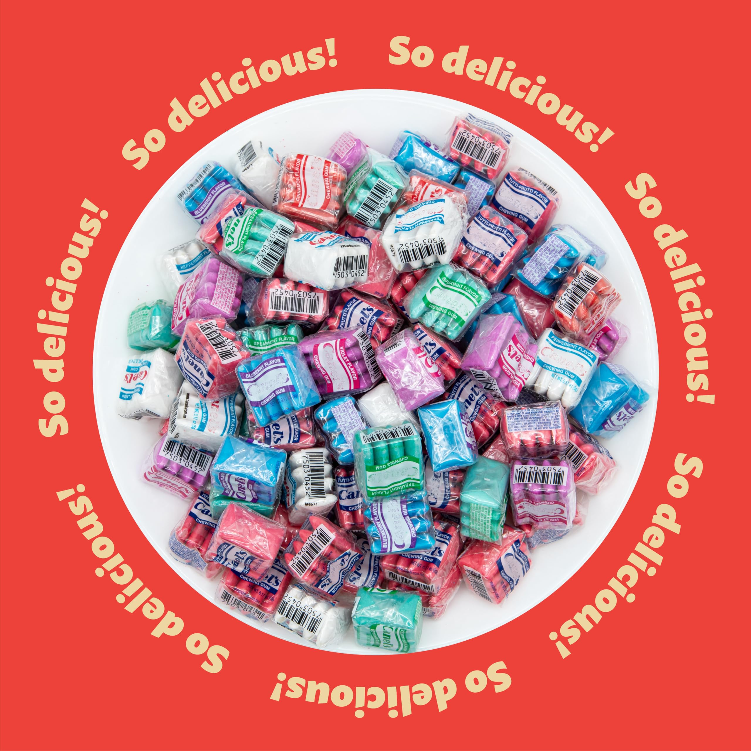 ILIKE! Mexican Chewing Gum cinnamon – warm spice flavor for a bold chew.