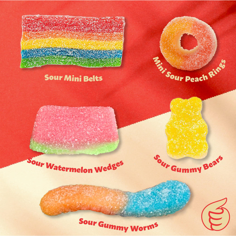 ILIKE! Sour Worms bring playful texture and tang to treat tables.