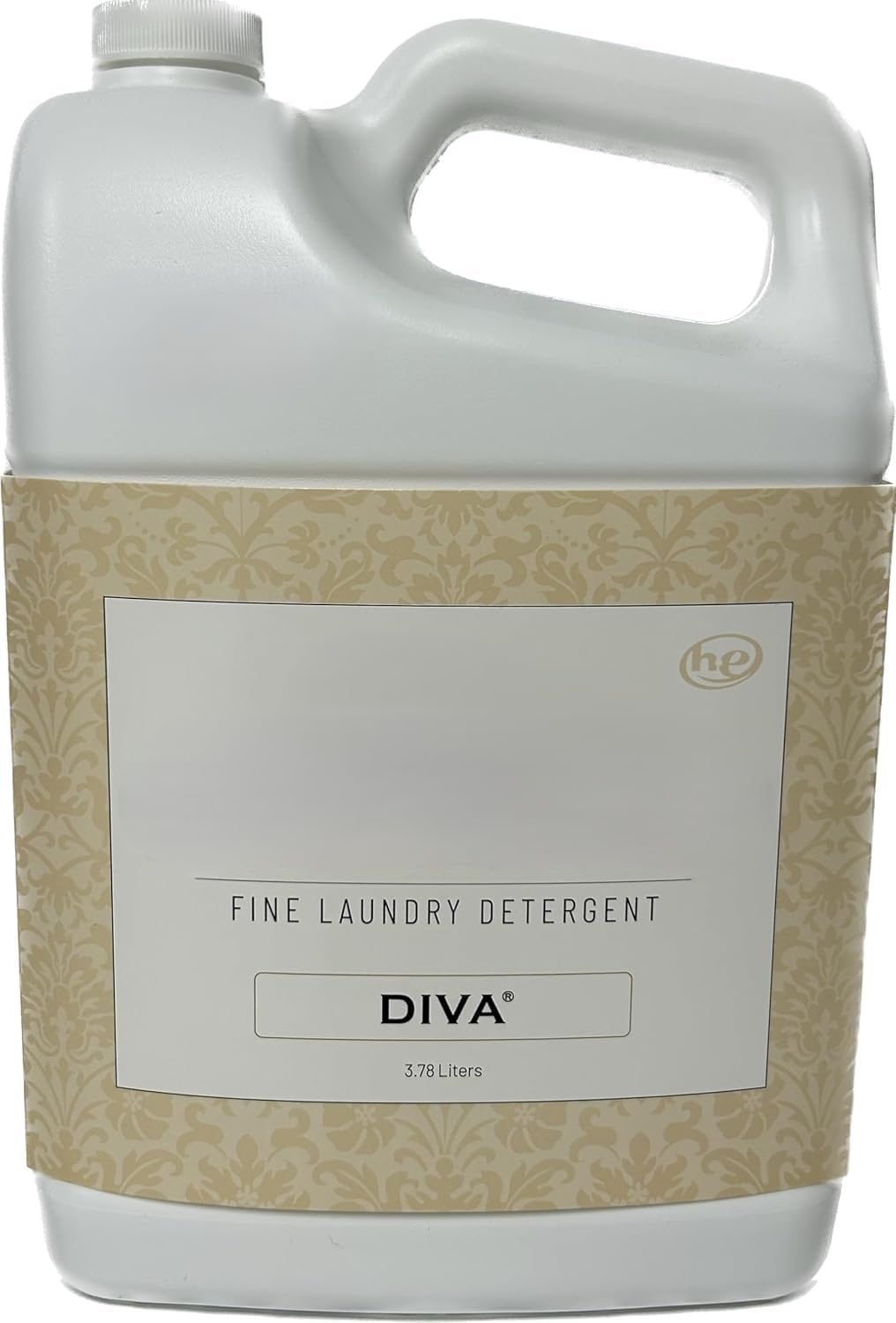ILIOS Diva Wash Detergent spill-proof cap emphasizes easy, tidy dispensing with luxurious scent.