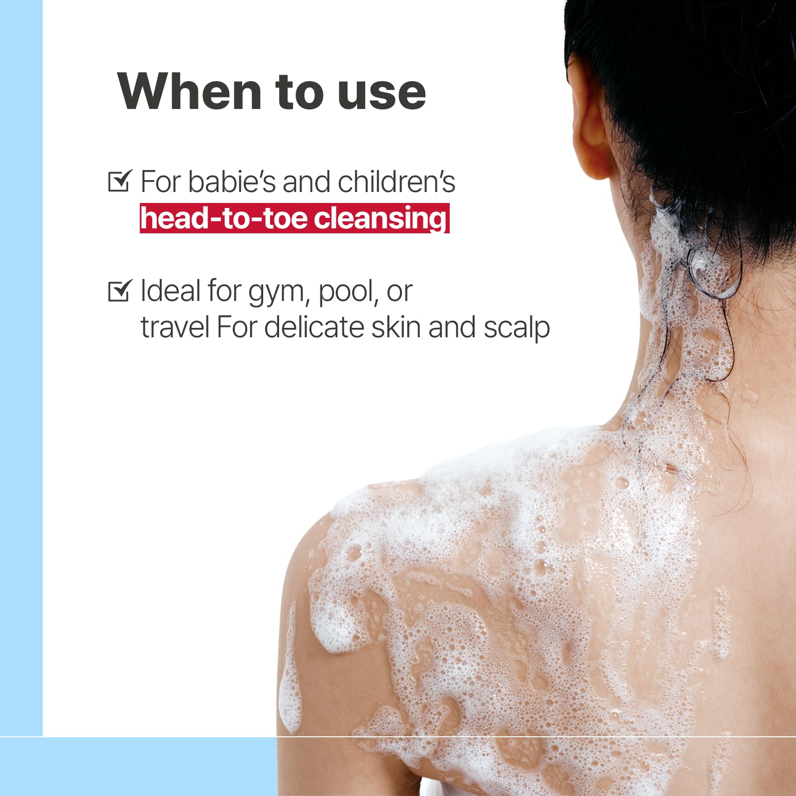 Illiyoon Ceramide Ato 6.0 Top to Toe Wash safe for babies and newborns