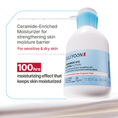 Creamy, lightweight texture of Ceramide Ato Lotion close-up