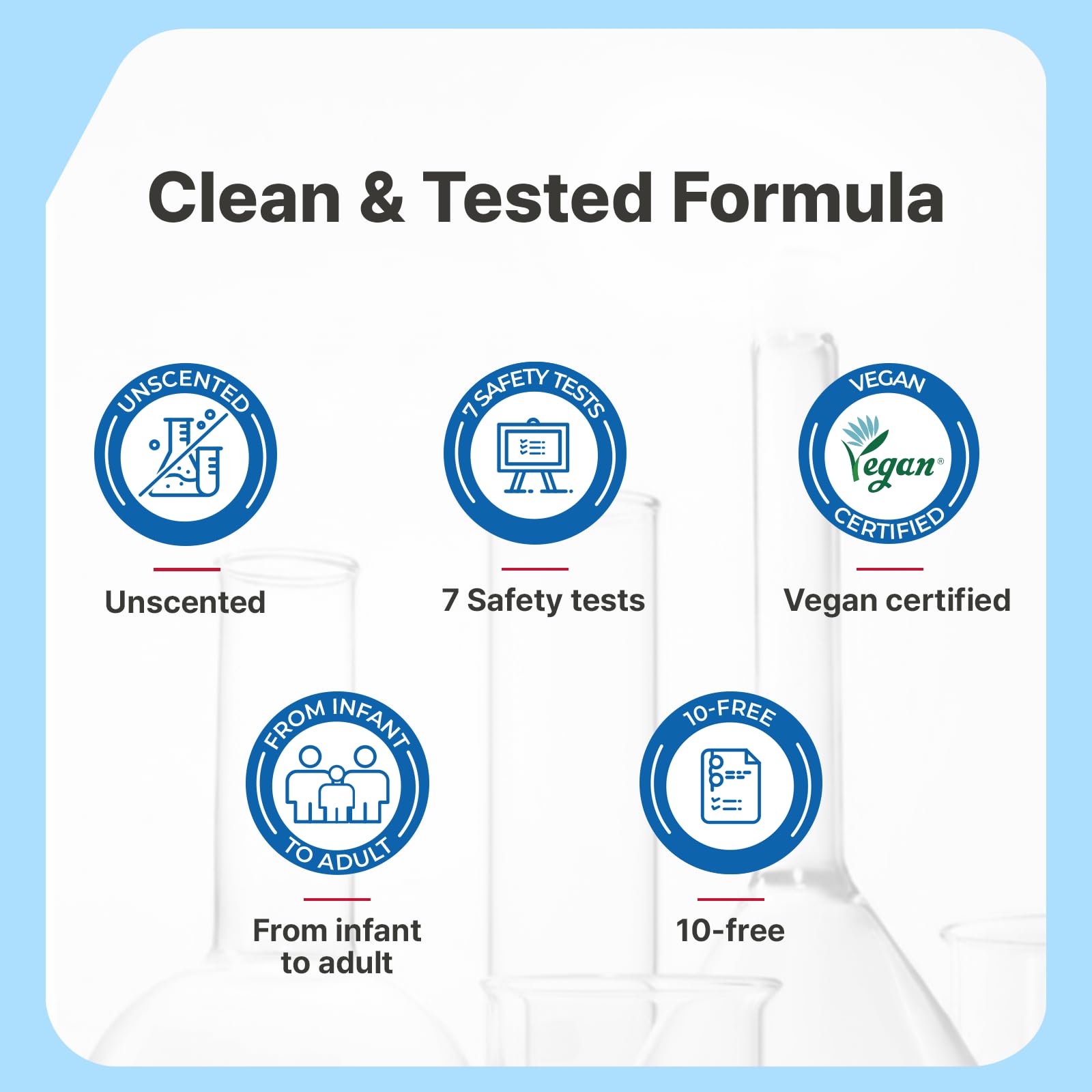 Vegan certified Illiyoon product showing a clean, hypoallergenic formula