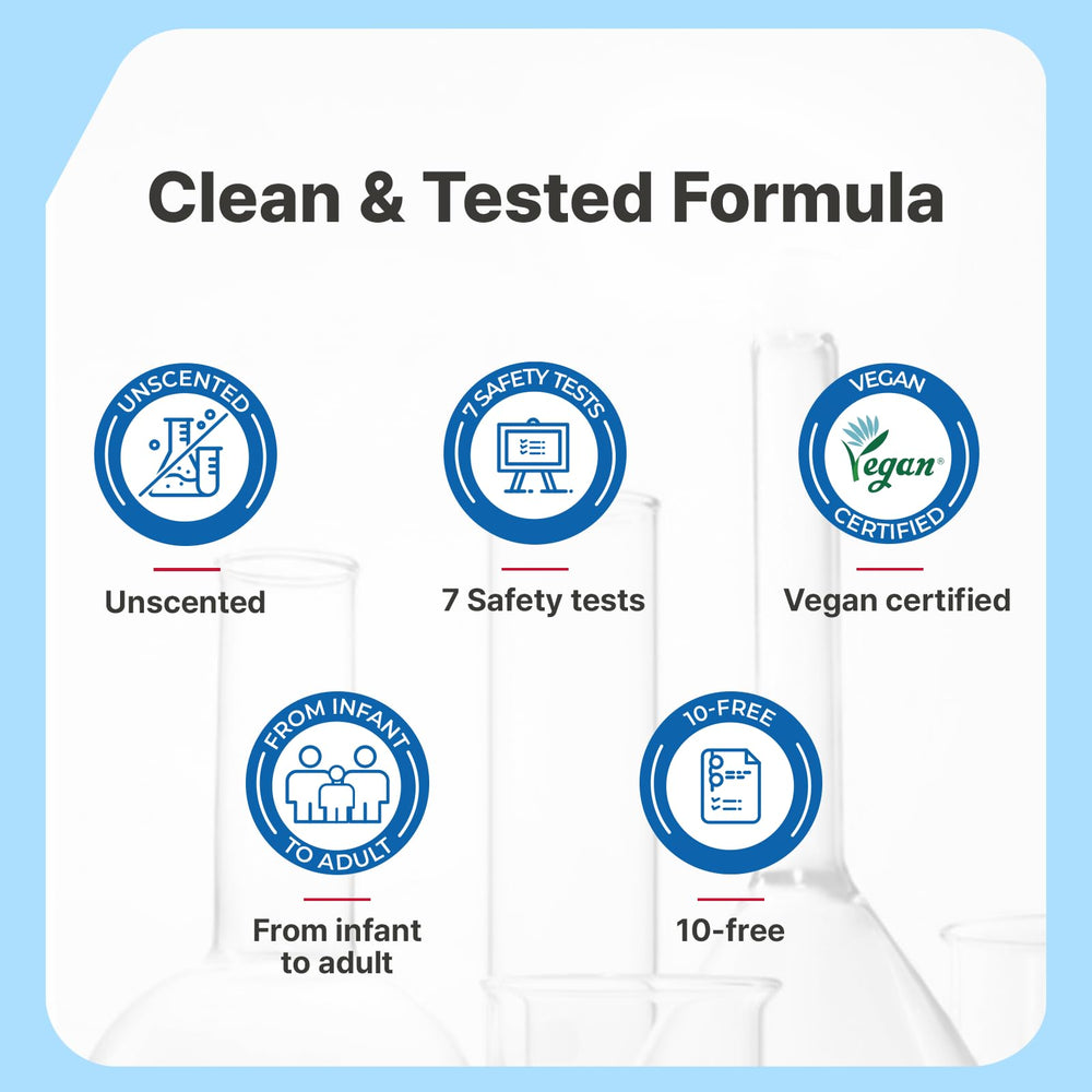 Vegan certified Illiyoon product showing a clean, hypoallergenic formula