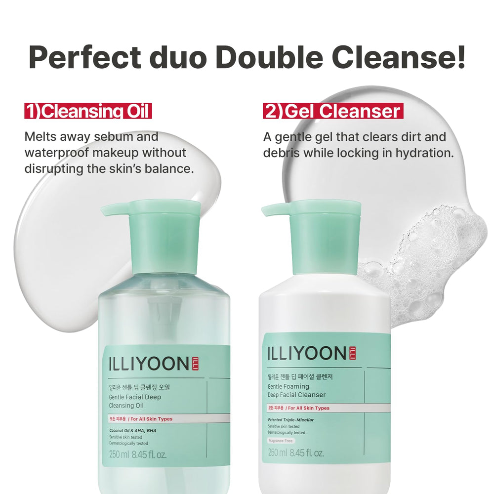 Illiyoon cleanser suitable for all skin types including sensitive skin