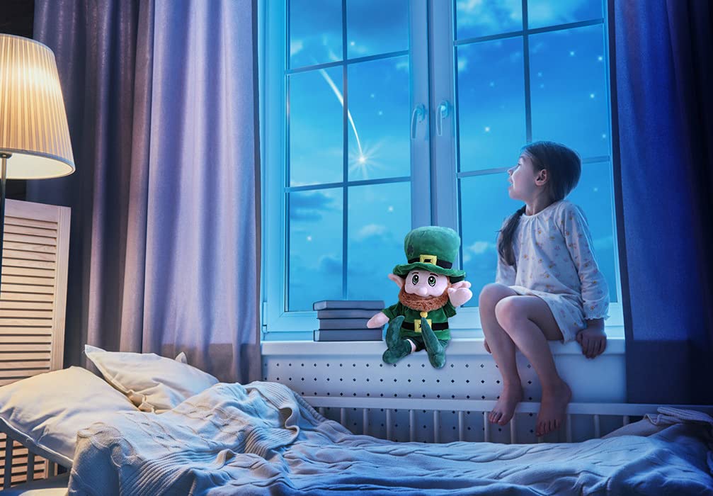 illuOKey Leprechaun plush jacket and boots show authentic attire and portability