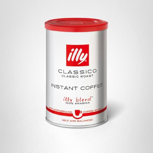 illy Instant Coffee Classico quick-prep brew for easy office or home use