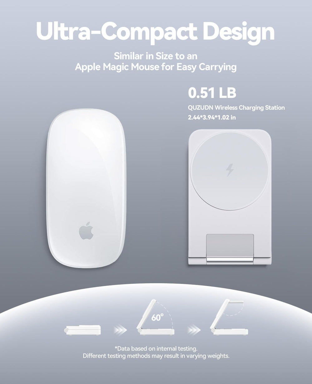 ILOYU watch-charging-module with adjustable stand keeps Apple Watch powered neatly.