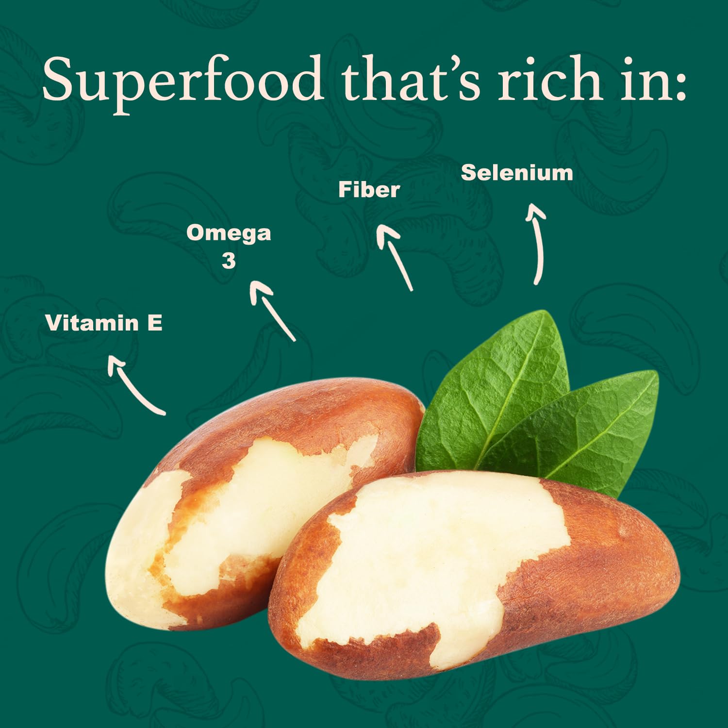 I'm A Nut gluten-free peanut-free Brazil nuts for allergen-aware kitchens.