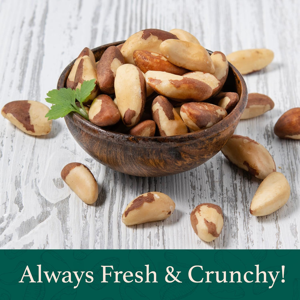 I'm A Nut kosher non-GMO Brazil nuts suitable for vegan or gluten-free diets.