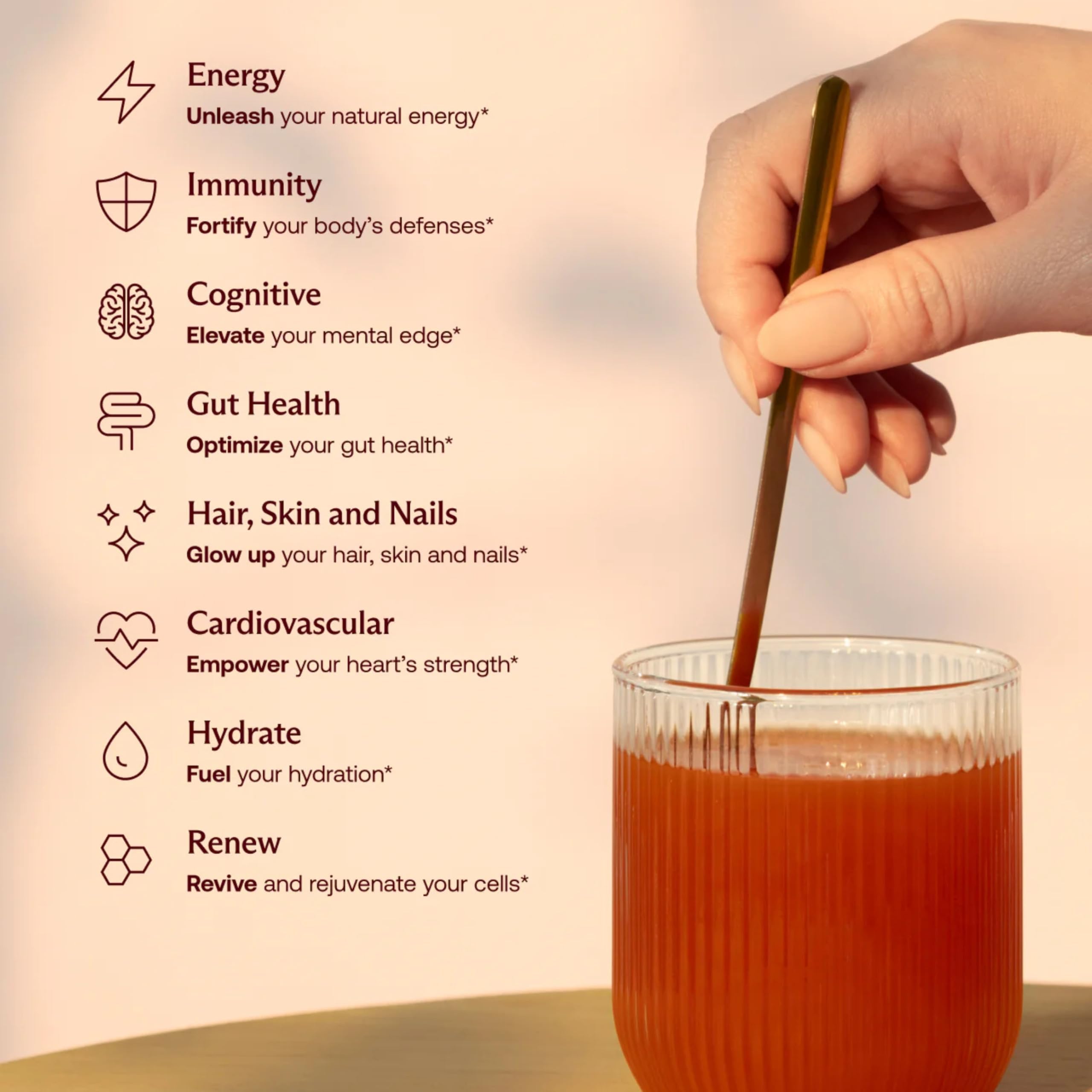 Morning ritual with IM8 supports focus and energy during a busy day.