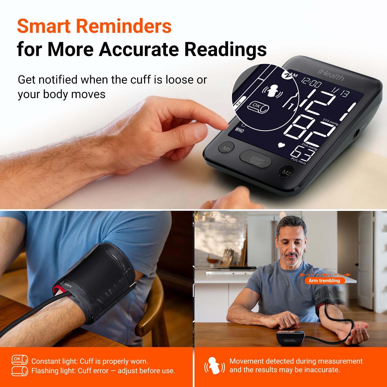 iHealth Accu Bluetooth sync with the MyVitals app for tracking