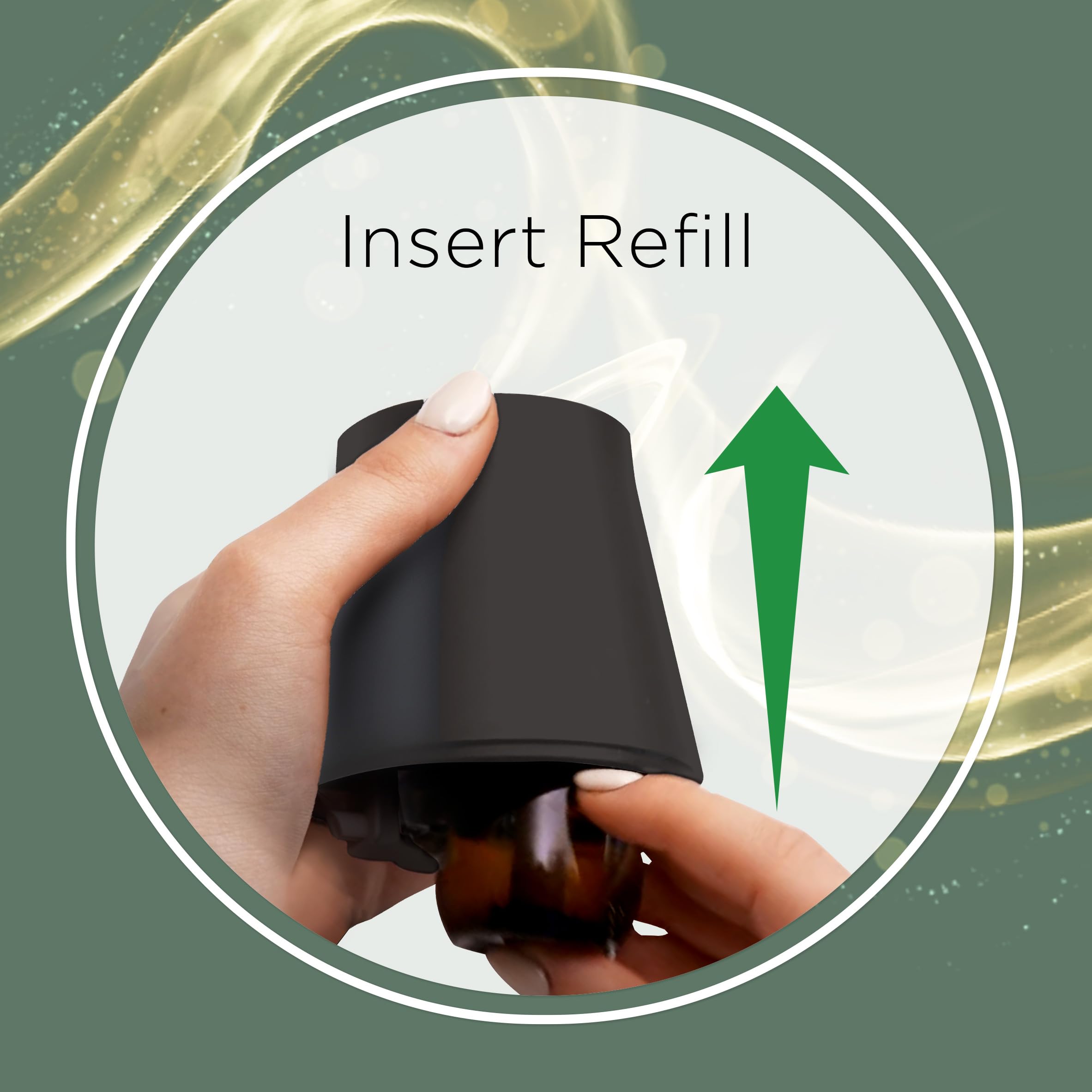 Air Wick Essential Mist Refill 5 ct – Apple Cinnamon | Diffuser & Air Freshener