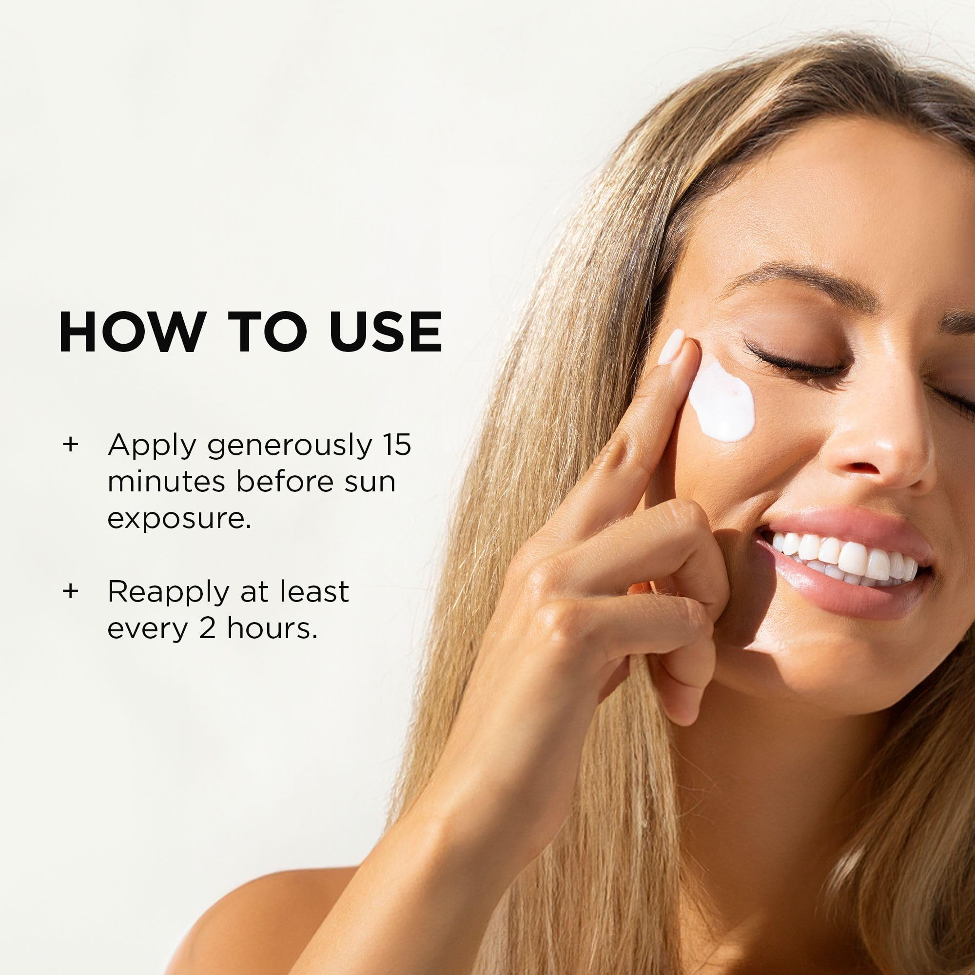 Close-up of Prevention+ texture for easy blending into skin