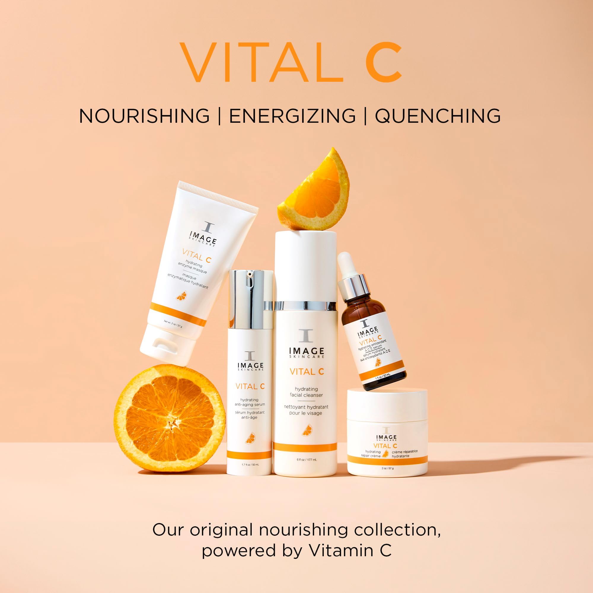 IMAGE Skincare Vital C Hydrating Repair Crème lightweight hydration for thirsty skin.