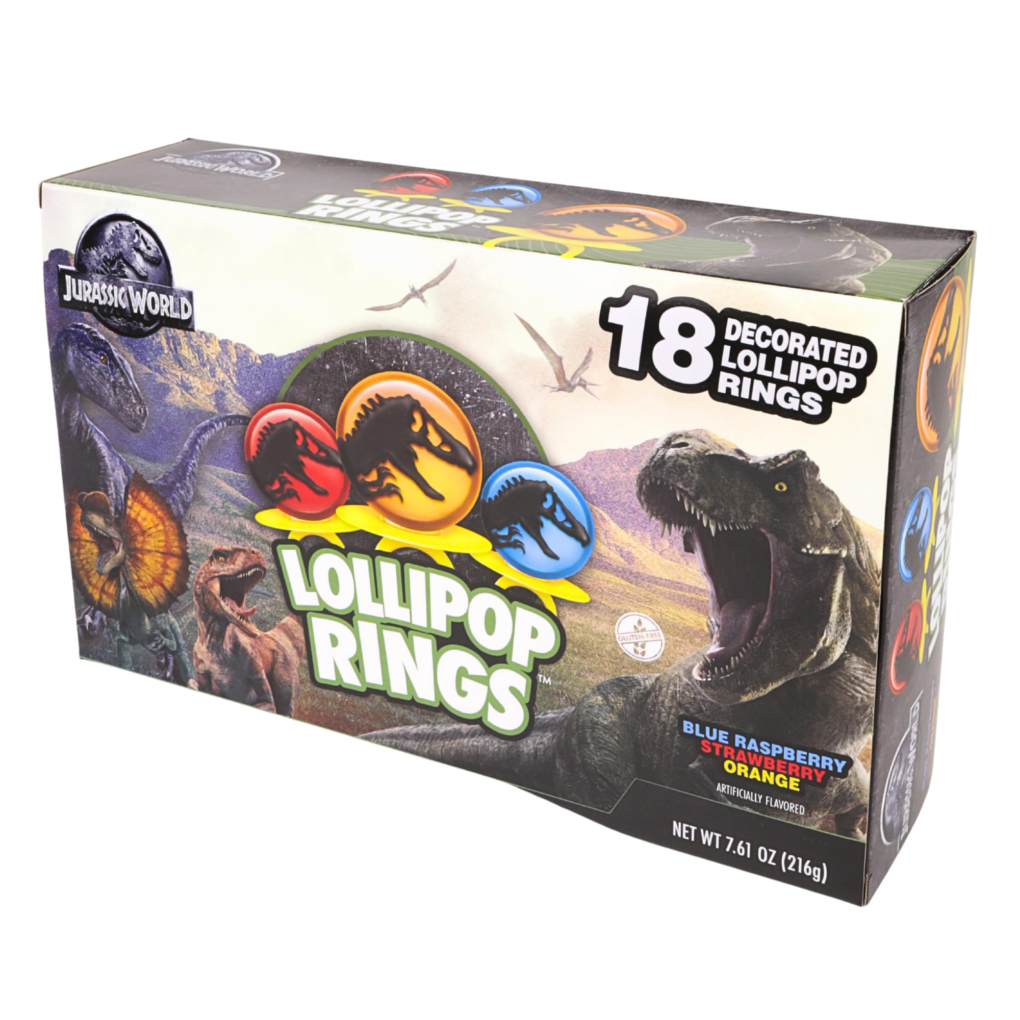 Imaginings 3 dinosaur imagery packaging, eye-catching on party favor shelves