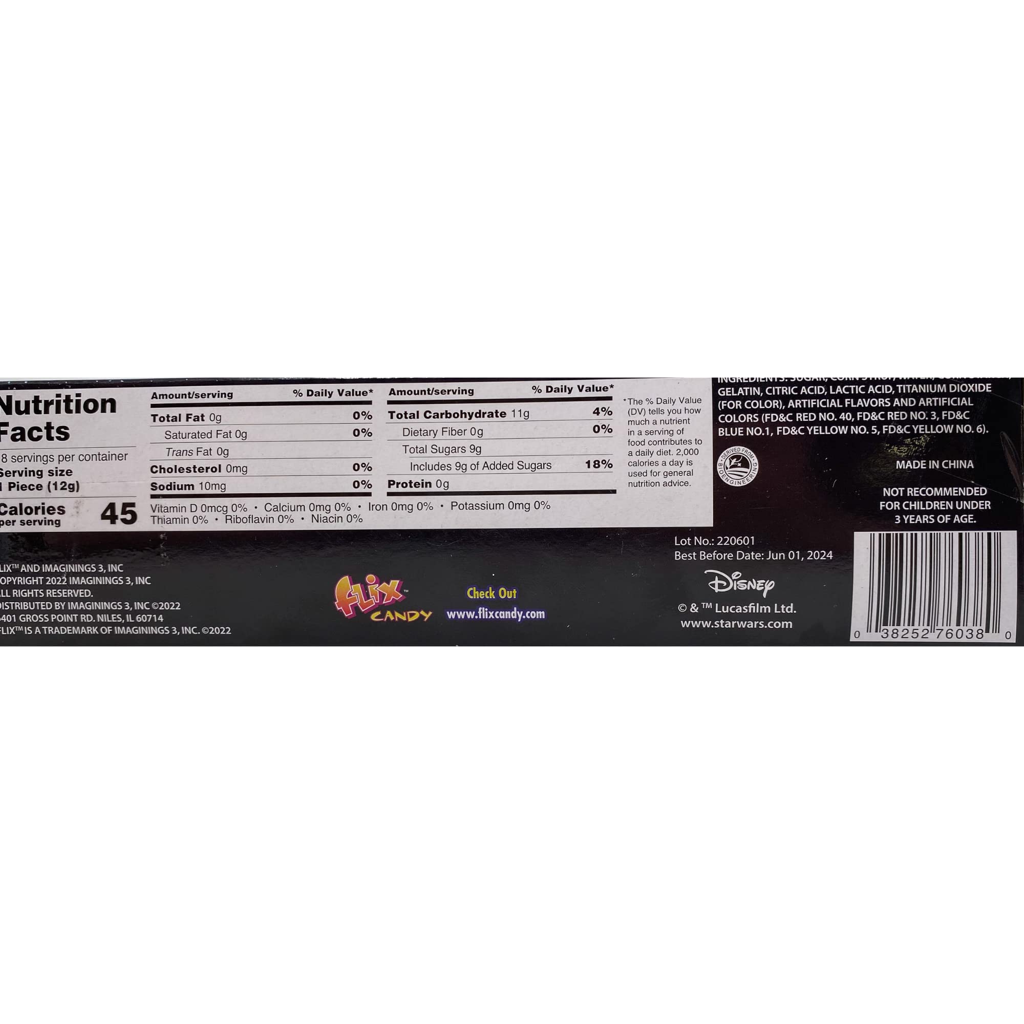 Imaginings 3 individually wrapped candy for easy distribution in gift bags