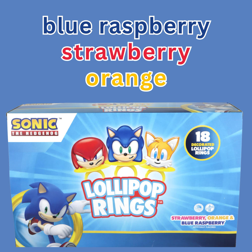 Imaginings 3 assorted flavors include strawberry, orange, blue raspberry.