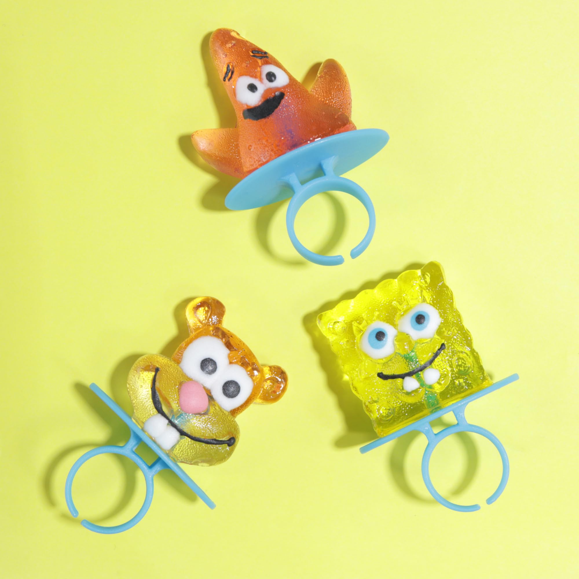 Imaginings 3 decorated SpongeBob lollipop for colorful birthday surprises.