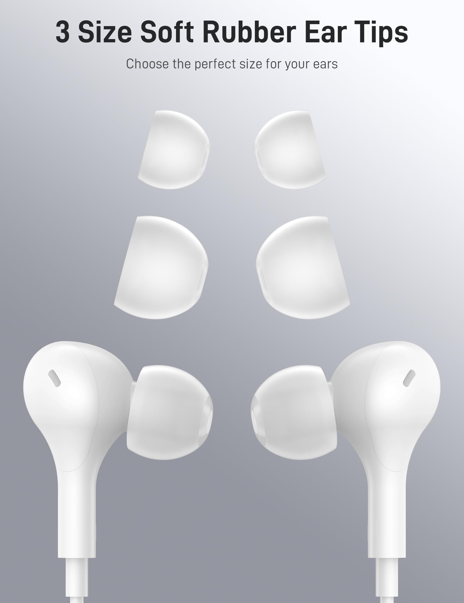 iMangoo magnetic neck cord keeps earbuds organized when not in use