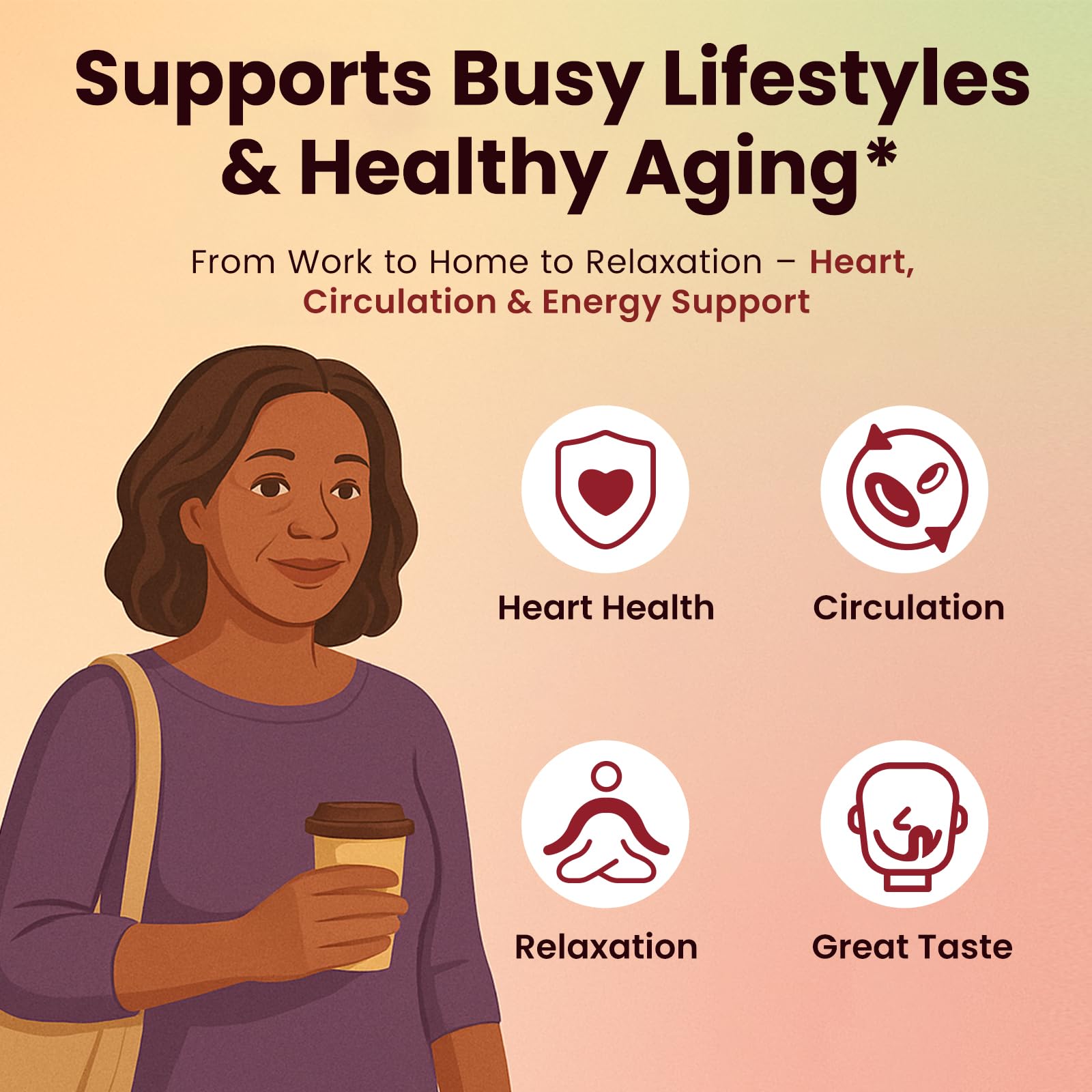 iMATCHME Beet Root Gummies grape seed visual for antioxidant support.