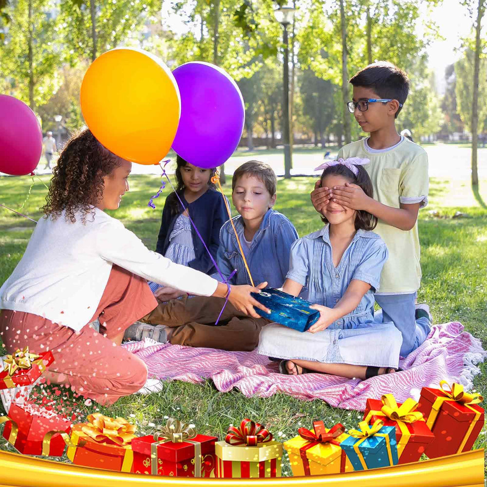 iMelitoy Galaxy Slime Kit promoting imaginative gifting options