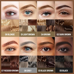 iMethod Eyebrow Pen hair-like tip fills gaps for thicker looking brows